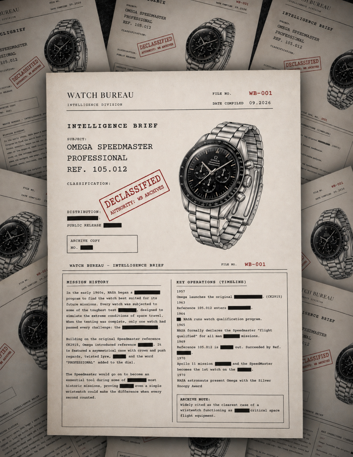 Past Watch Bureau drop